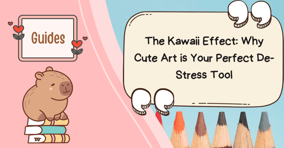 The Kawaii Effect: Why Cute Art is Your Perfect De-Stress Tool